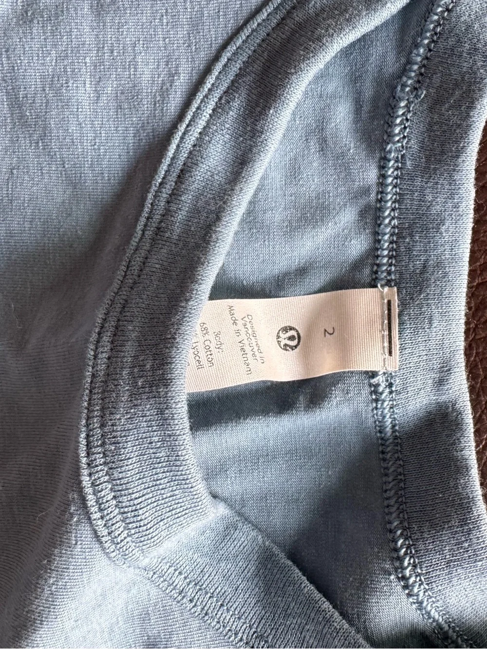 Classic-Fit Cotton-Blend Tee in Utility Blue - lululemon